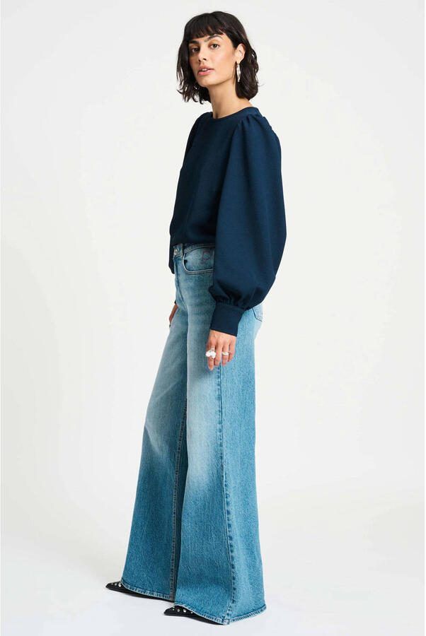 POM Amsterdam flared jeans medium blue denim - Foto 2