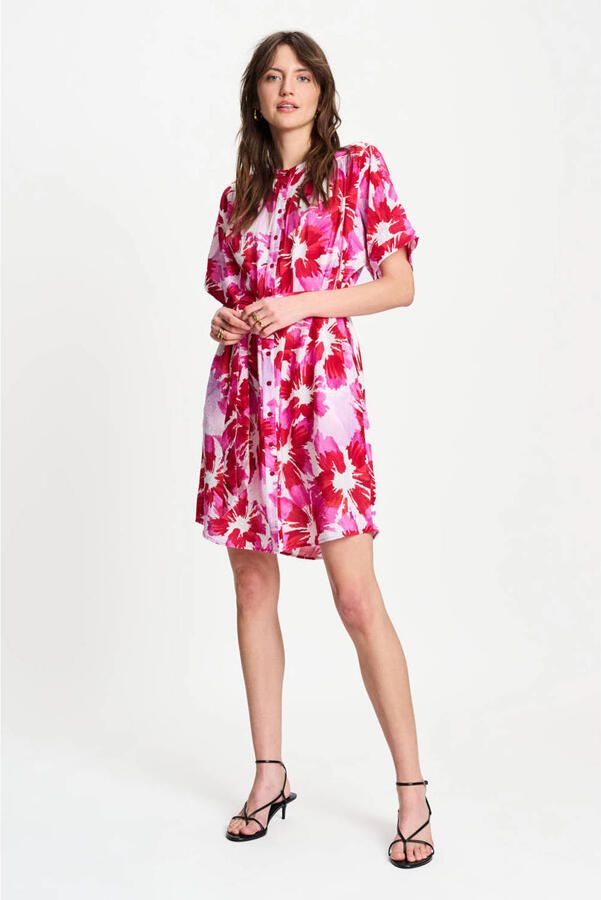 POM AMSTERDAM Dames Jurken Dress Bubble Bloom Lavender Multi - Foto 5