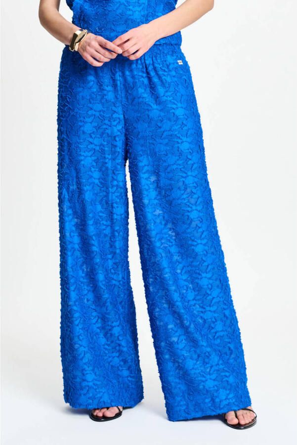POM Amsterdam high waist broek blauw