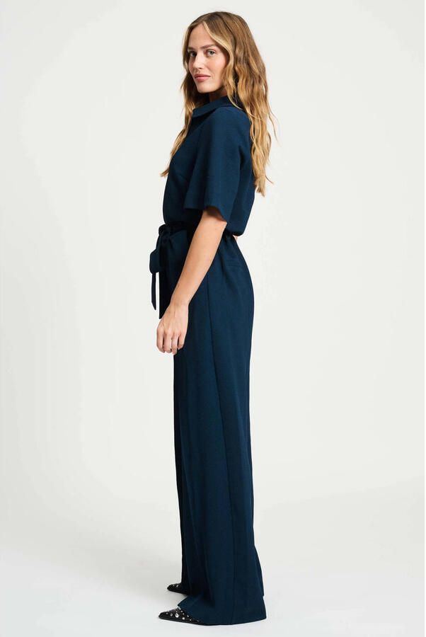 POM Amsterdam jumpsuit donkerblauw - Foto 3