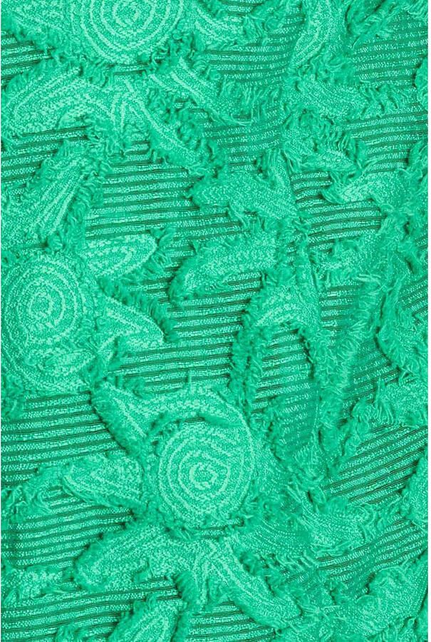 POM AMSTERDAM Dames Jumpsuits Jumpsuit Palm Green Jacquard Groen - Foto 6