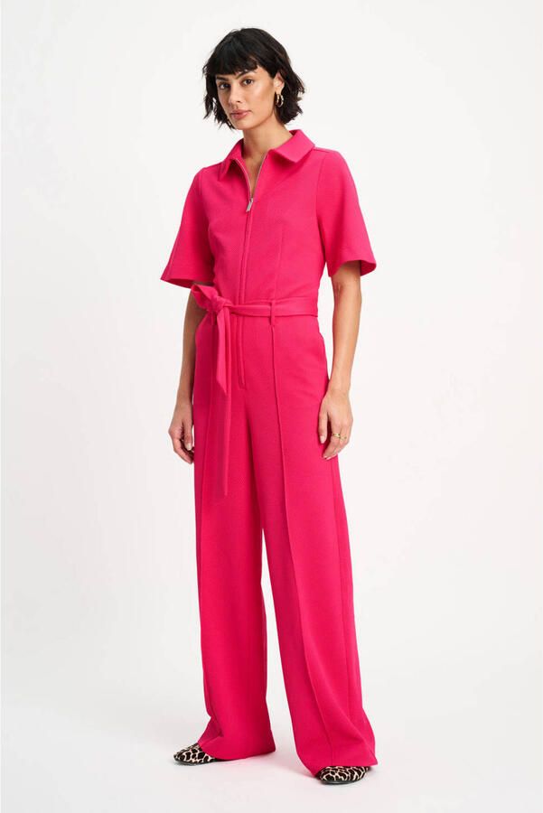 POM AMSTERDAM Dames Jumpsuits Jumpsuit Bright Rose Fuchsia - Foto 5