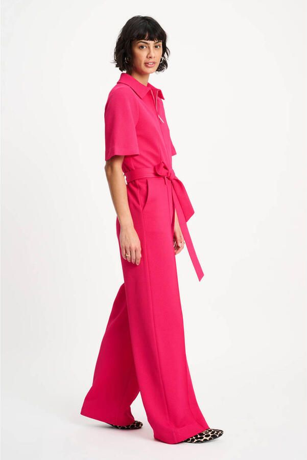POM AMSTERDAM Dames Jumpsuits Jumpsuit Bright Rose Fuchsia - Foto 7
