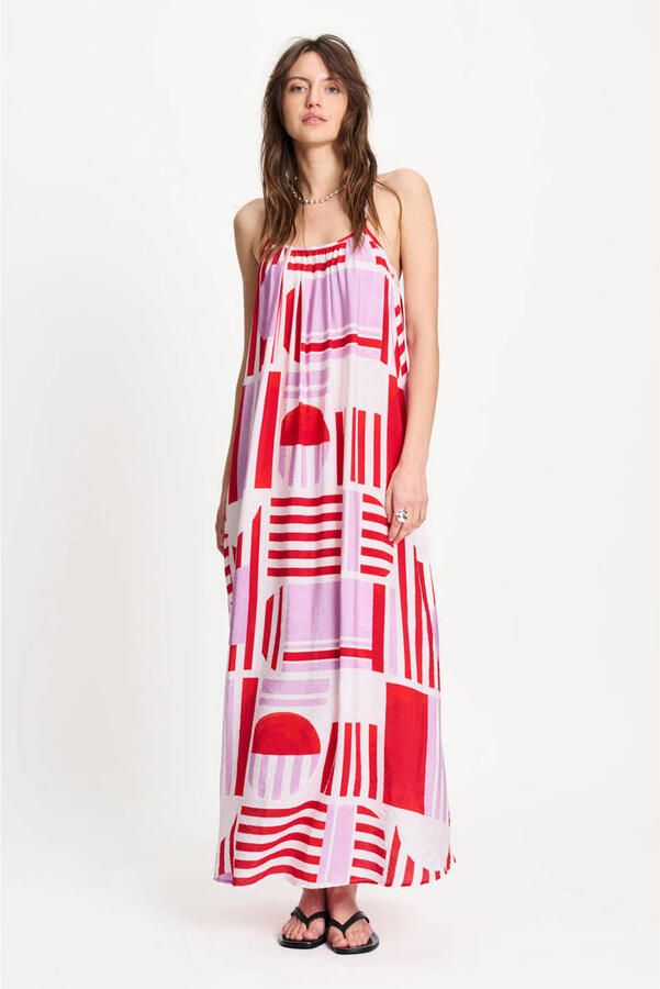 POM Amsterdam maxi jurk ecru
