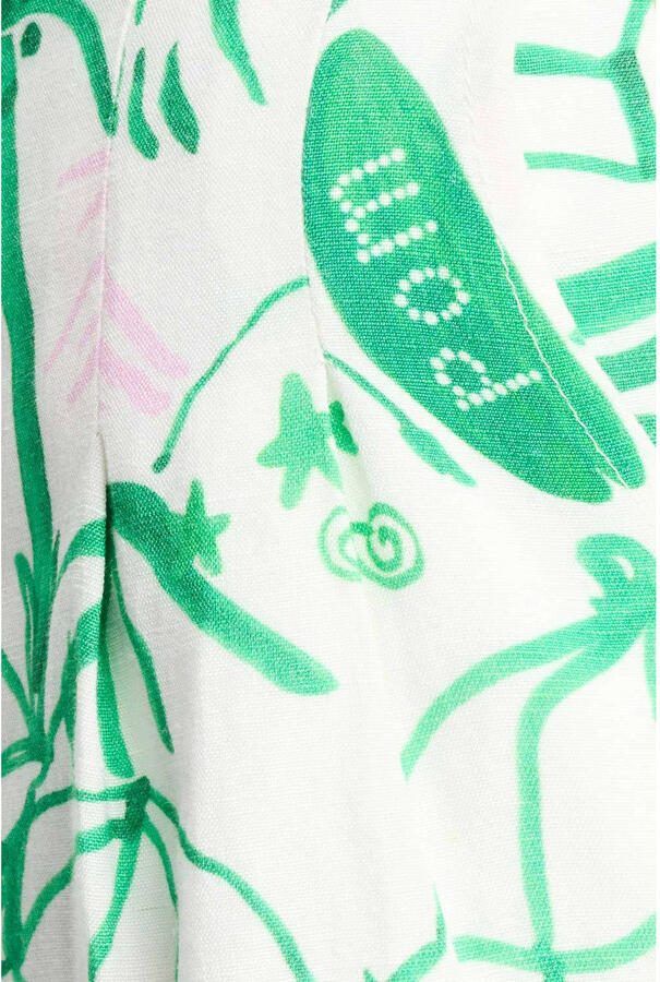 POM Amsterdam regular waist casual short groen - Foto 2