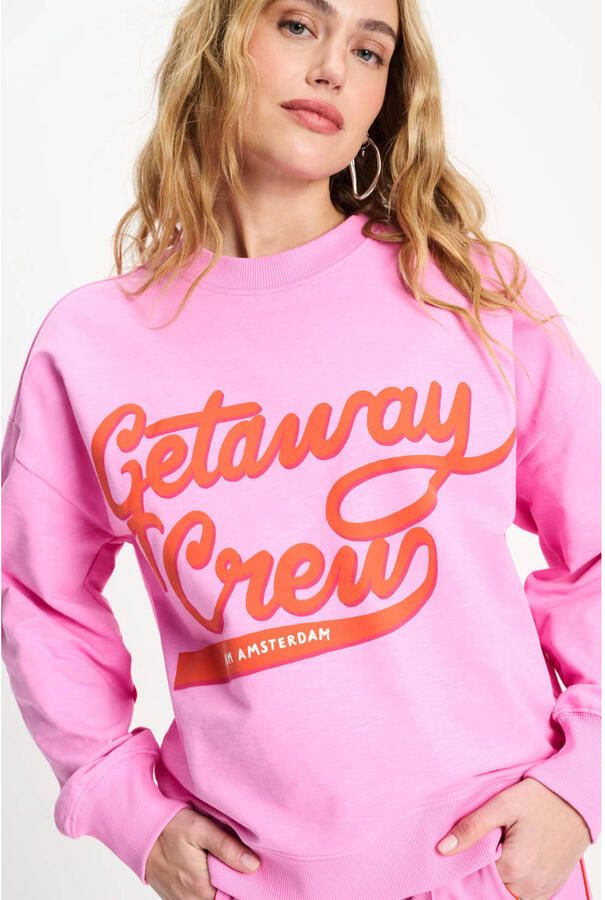 POM Amsterdam sweater roze