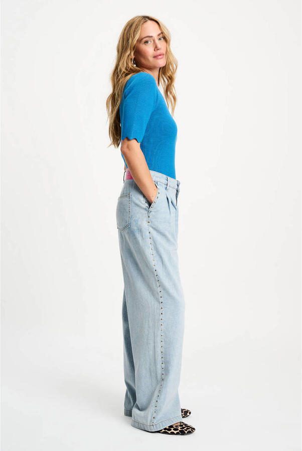 POM Amsterdam T-shirt blauw - Foto 2