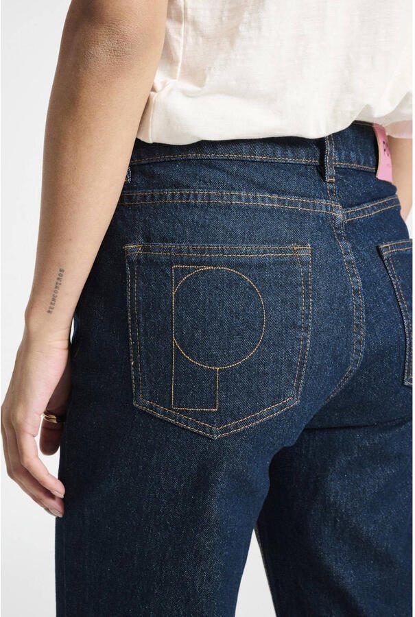 POM Amsterdam tapered jeans dark blue denim - Foto 2