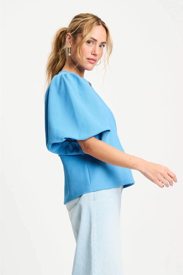 POM Amsterdam top blauw - Foto 3