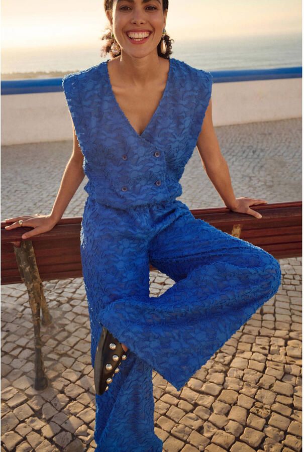 POM Amsterdam top blauw - Foto 2