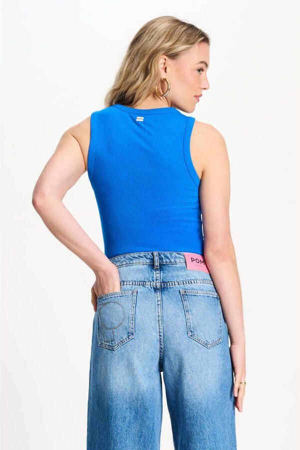 POM Amsterdam top blauw - Foto 3
