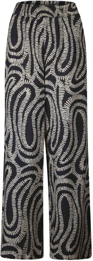 Poools high waist broek zwart - Foto 2