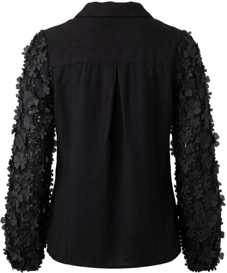 Poools blouse zwart - Foto 2