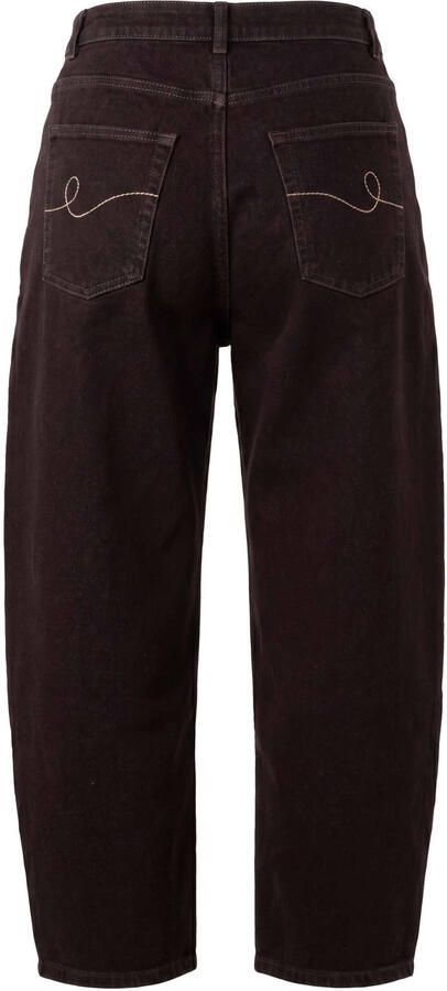 Poools barrel jeans bruin - Foto 2