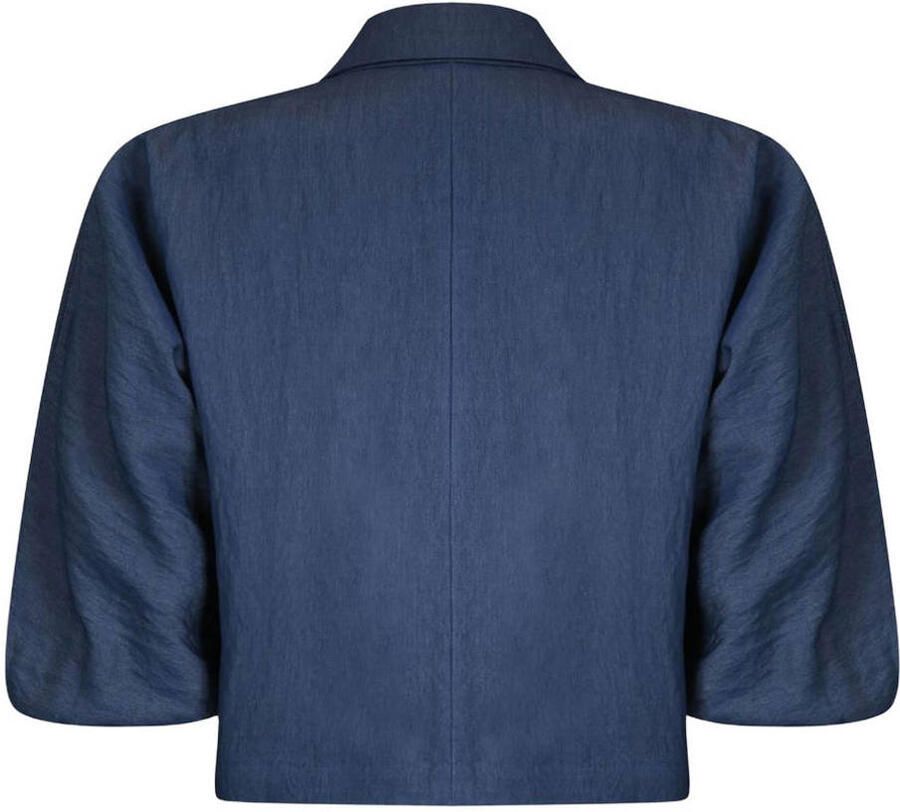 Poools jasje donkerblauw - Foto 2