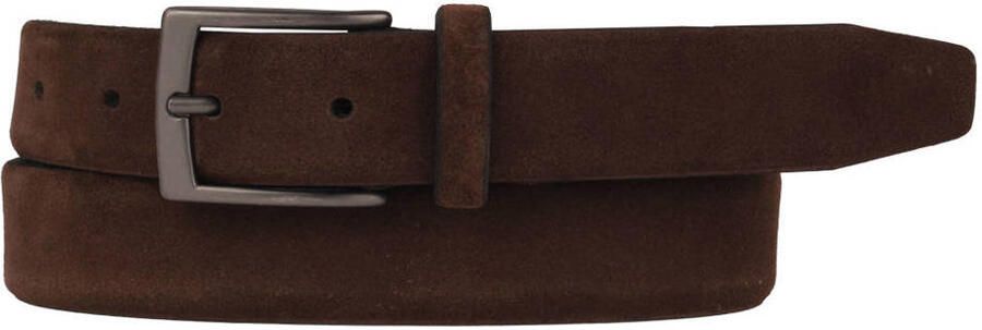 Presly & Sun leren riem donkerbruin