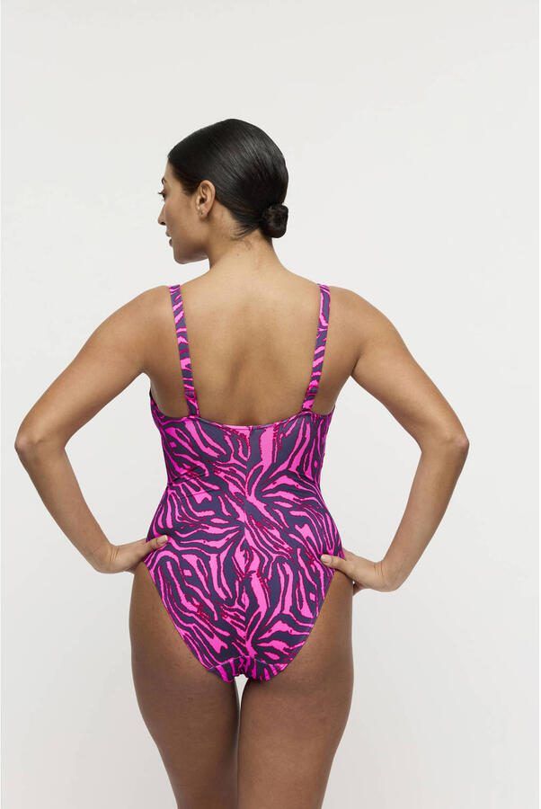 PrimaDonna badpak Malabo roze donkerblauw - Foto 3
