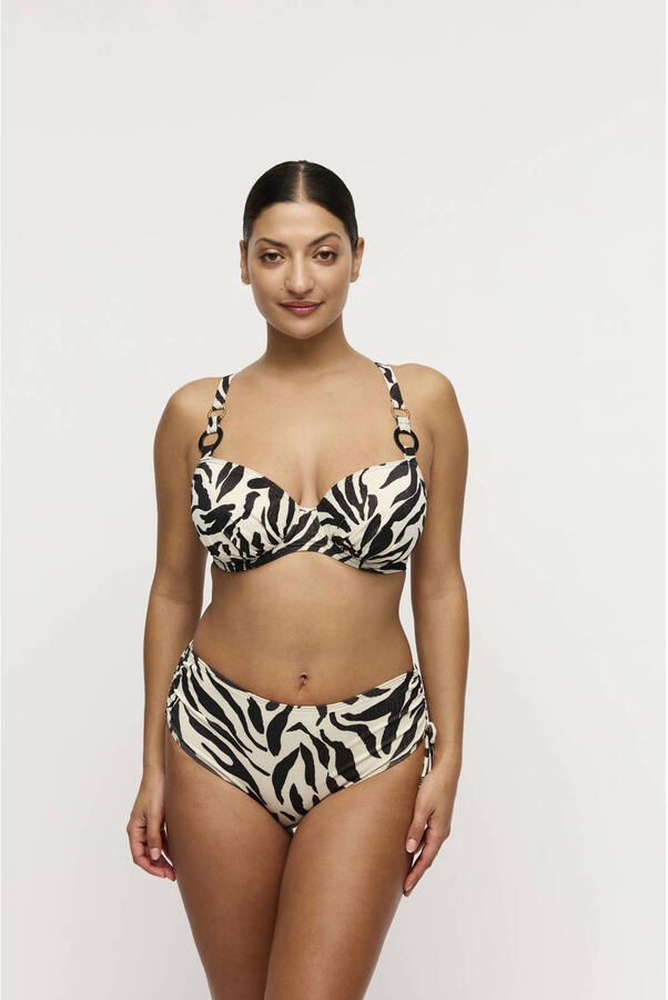 PrimaDonna niet-voorgevormde beugel bikinitop Dalice wit zwart - Foto 2