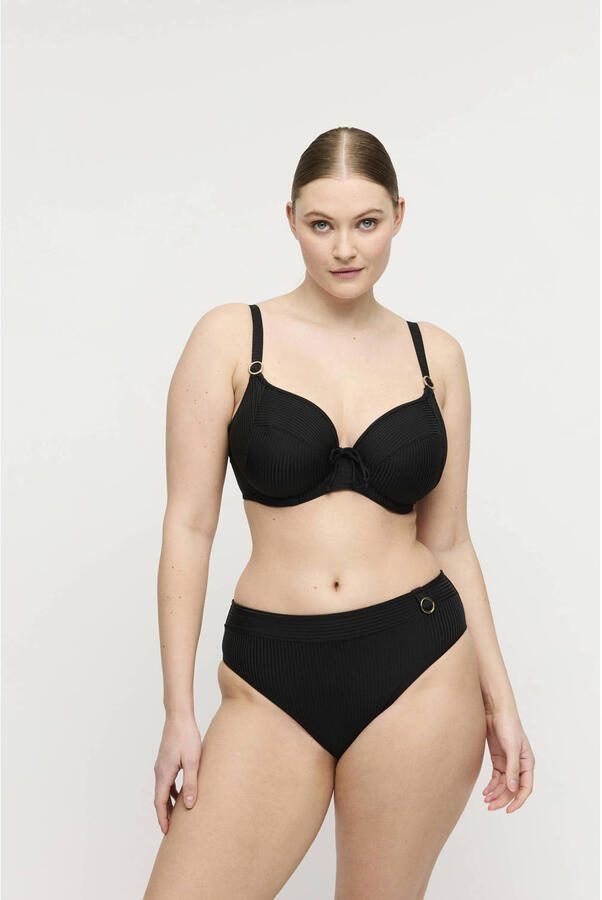 PrimaDonna Twist high waist bikinibroekje Delray zwart