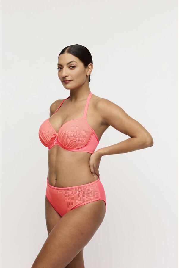 PrimaDonna high waist bikinibroekje Rivas zalmroze - Foto 2