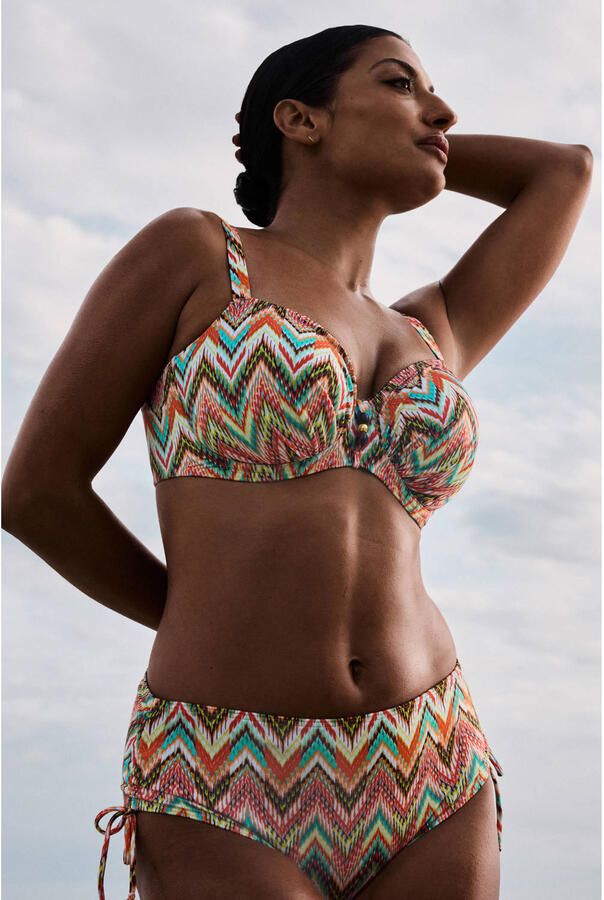 PrimaDonna high waist bikinibroekje Tubou oranje multi - Foto 2