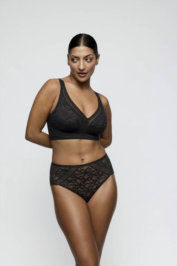 PrimaDonna Miyara niet-voorgevormde bralette zonder beugel zwart