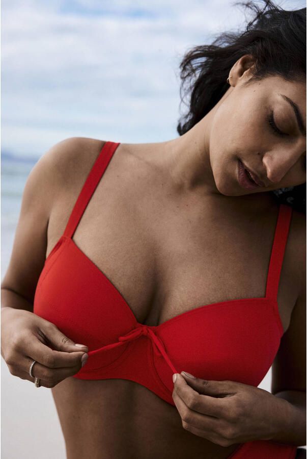 PrimaDonna niet-voorgevormde beugel bikinitop Aswan rood - Foto 2