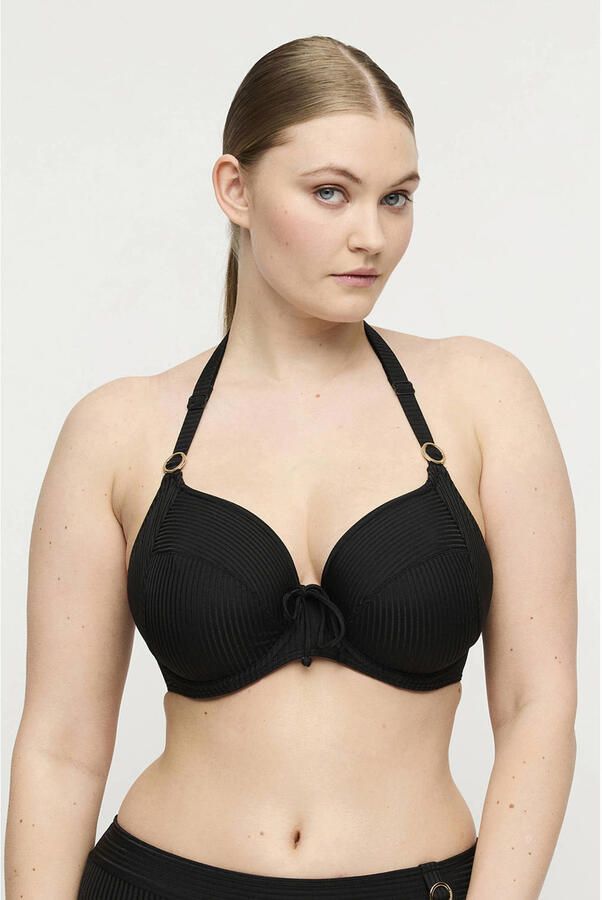 PrimaDonna niet-voorgevormde beugel bikinitop Delray zwart