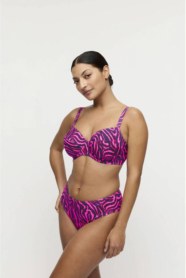 PrimaDonna niet-voorgevormde beugel bikinitop Malabo roze donkerblauw - Foto 3