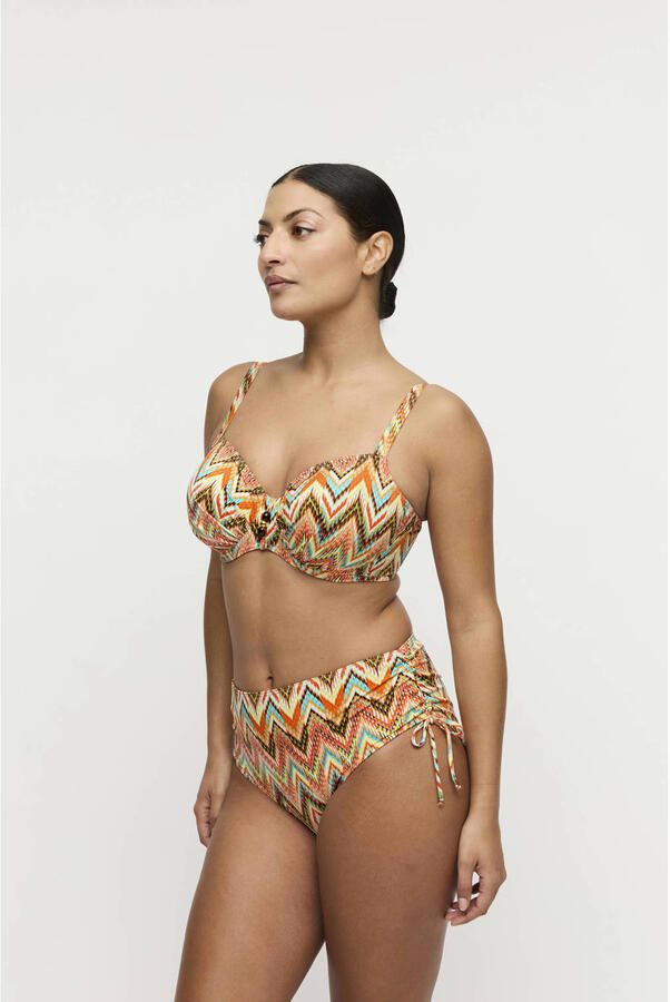 PrimaDonna niet-voorgevormde beugel bikinitopje Tubou oranje multi - Foto 3