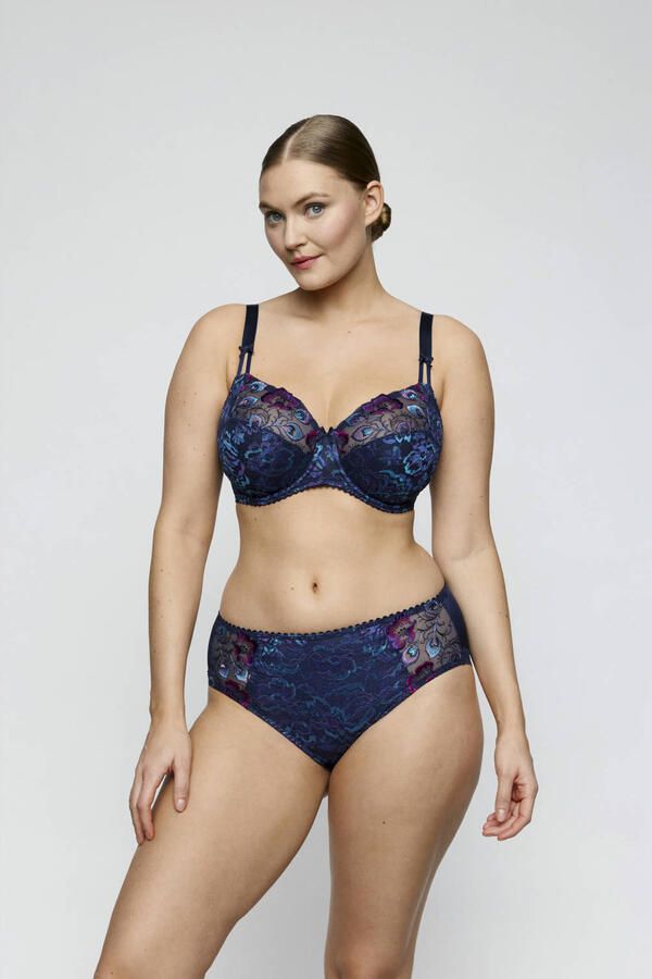 PrimaDonna San Angel niet-voorgevormde beugel-bh donkerblauw