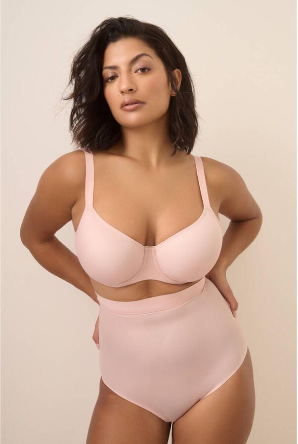 PrimaDonna seamless high waist corrigerende tailleslip Figuras lichtroze