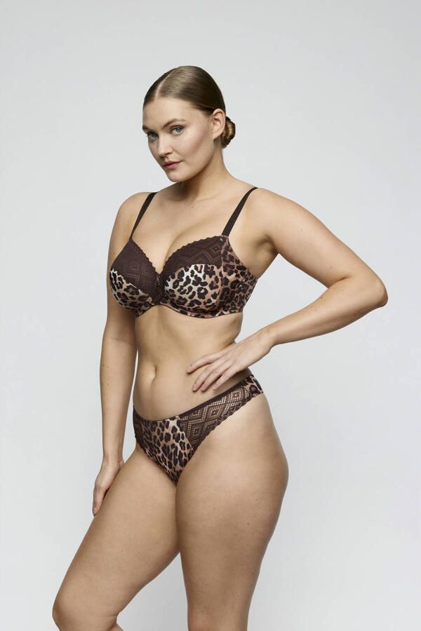 PrimaDonna Twist Giganni string met panterprint bruin beige - Foto 2