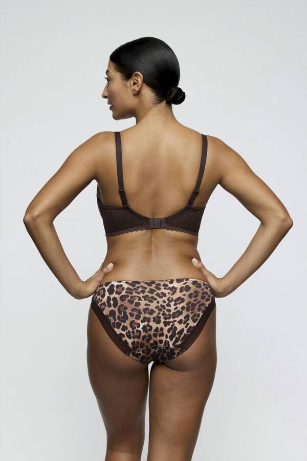 PrimaDonna Twist Giganni voorgevormde beugel-bh met panterprint bruin beige - Foto 2