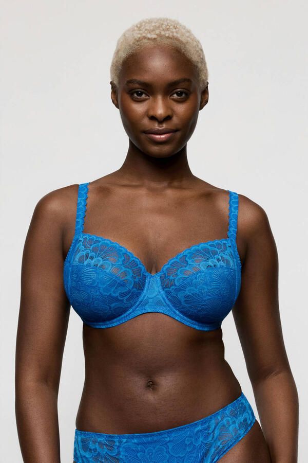 PrimaDonna Twist niet-voorgevormde beugelbh Mocuto blauw