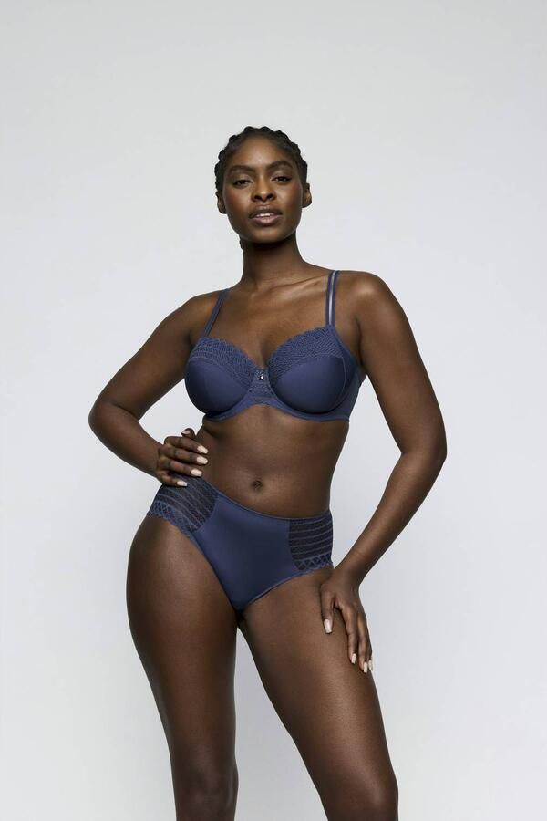 PrimaDonna Twist Side niet-voorgevormde beugel-bh blauw