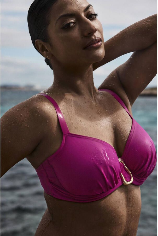 PrimaDonna Twist Uvita high waist bikinibroekje fuchsia - Foto 2