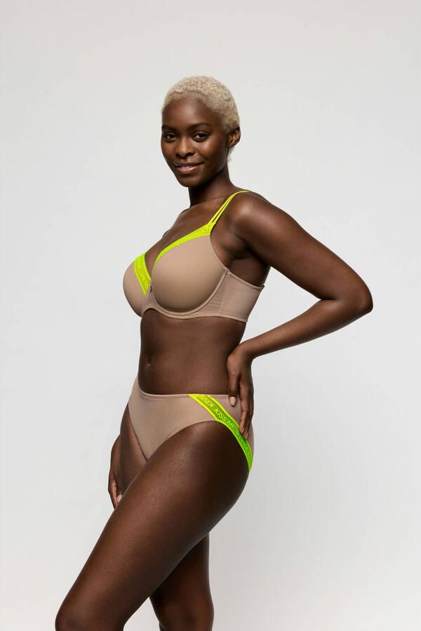 PrimaDonna Twist voorgevormde beugelbh Cools beige neon groen - Foto 2