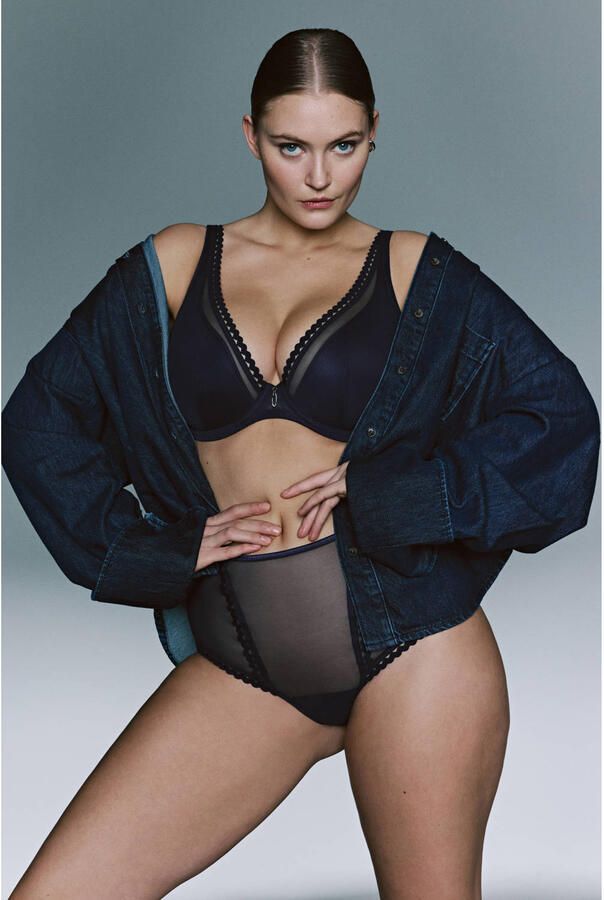 PrimaDonna Twist Wowgirl voorgevormde beugelbh donkerblauw - Foto 3
