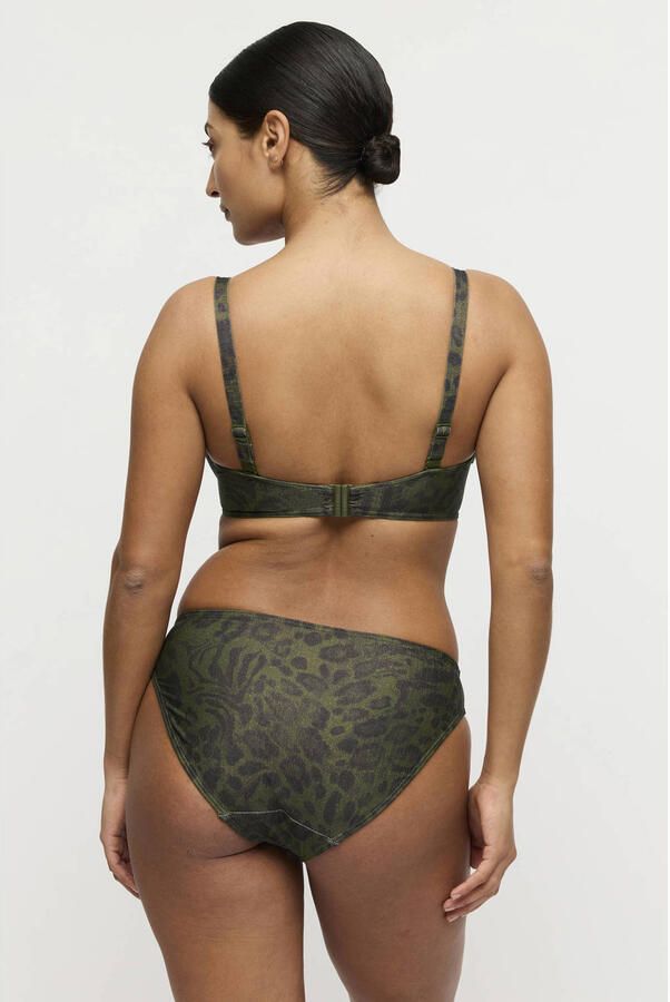 PrimaDonna voogevormde beugel bikinitop Ratjada met lurex donkergroen - Foto 3
