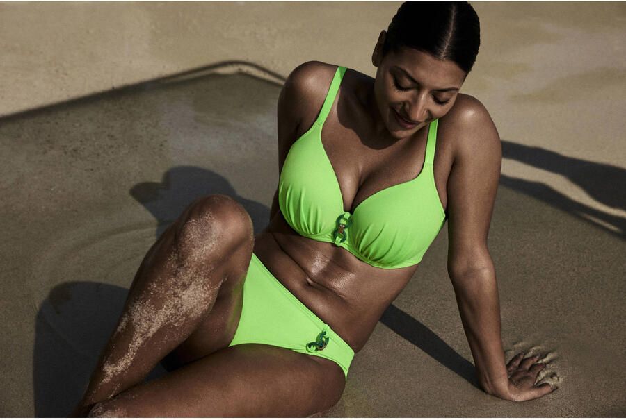 PrimaDonna voorgevormde beugel bikinitop Pilon felgroen - Foto 2