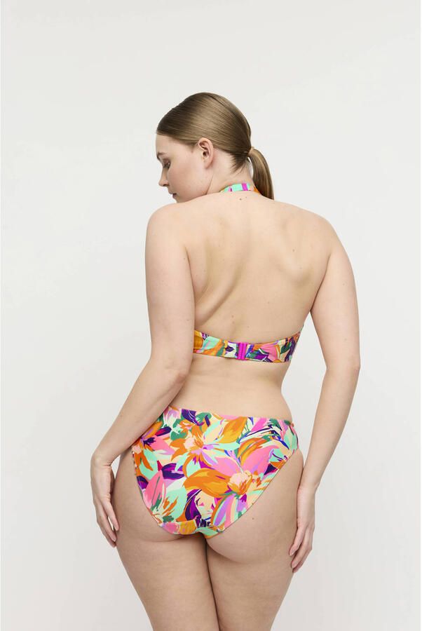 PrimaDonna voorgevormde beugel bikinitop Varadeo rood oranje turquoise - Foto 3
