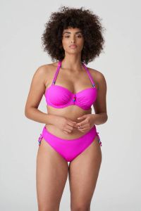PrimaDonna voorgevormde beugel bikinitop Narta met textuur roze