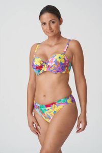 PrimaDonna voorgevormde beugel bikinitop Sazan roze geel blauw