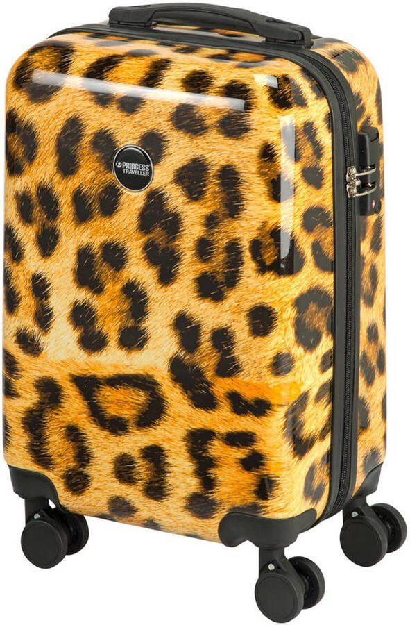 Princess Traveller trolley Animal Print 55 cm. bruin - Foto 3