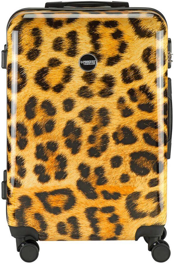 Princess Traveller trolley Animal Print 67 cm. bruin - Foto 3