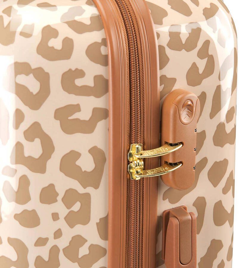 Princess Traveller trolley Animal Print 67 cm. lichtroze - Foto 3