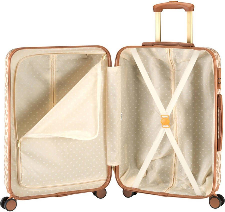 Princess Traveller trolley Animal Print 67 cm. lichtroze - Foto 2