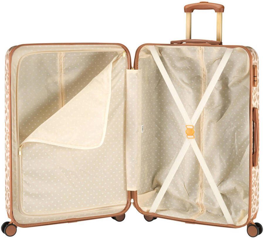 Princess Traveller trolley Animal Print 76 cm. lichtroze - Foto 2