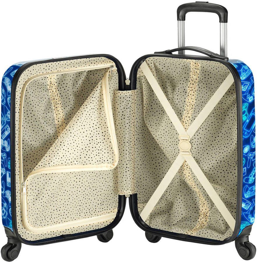 Princess Traveller trolley Kids 55 cm. blauw - Foto 2